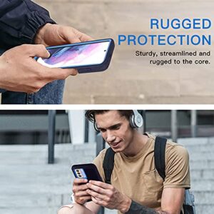 AICase Case for Samsung Galaxy S21 FE, Drop Protection Full Body Rugged Heavy Duty Case, Shockproof/Drop/Dust Proof Military Grade Protective Durable Phone Cover for Galaxy S21 FE 5G Navy Blue