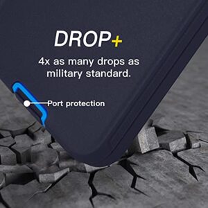 AICase Case for Samsung Galaxy S21 FE, Drop Protection Full Body Rugged Heavy Duty Case, Shockproof/Drop/Dust Proof Military Grade Protective Durable Phone Cover for Galaxy S21 FE 5G Navy Blue