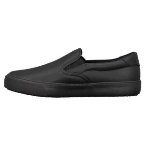 lugz mens clipper slip on sneakers shoes casual - black - size 12 d