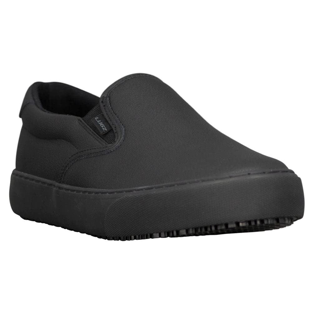 Lugz Mens Clipper Slip On Sneakers Shoes Casual - Black - Size 12 D