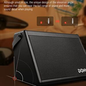 Donner Mini Electric Drum Amp 20W, Wireless Electronic Drum Amplifier Keyboard Speaker DDA-20 Protable for Home Practice