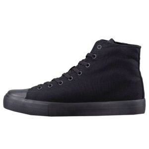 lugz mens stagger hi high sneakers shoes casual - black - size 13 d