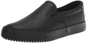 lugz women's clipper slip resistant food service shoe, black, 9