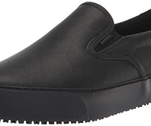 Lugz Women's Clipper Slip Resistant Food Service Shoe, Black, 9