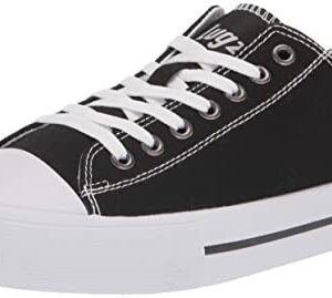 Lugz mens Stagger Lo Sneaker, Black/White, 12 US