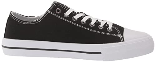 Lugz mens Stagger Lo Sneaker, Black/White, 12 US