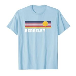 Berkeley California Retro Vintage Style Sunset Souvenir T-Shirt