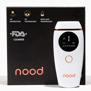 the flasher 2.0 by nood, ipl laser hair removal handset, pain-free and permanent results, safe for whole body treatment