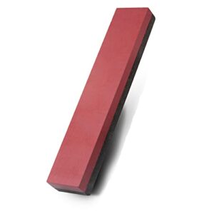 cbright knife sharpening stone 1pc whetstone 2 sided 800#/3000grit combination pocket-sized sharpening stone, fine grinding boron carbide/ruby stone [3.94x0.79x0.39inch]