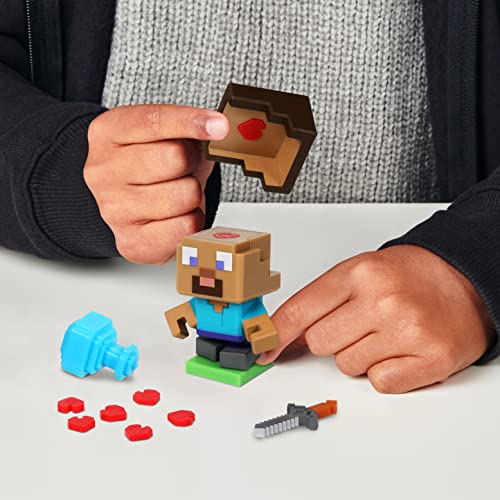 Treasure X Minecraft. Mine, Discover & Craft with 10 Levels of Adventure & 12 Mine & Craft Characters to Collect. Will You find The Real Gold Dipped Treasure?