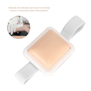 Nurse Injection Practice,ANGGREK Wearable Simulation Human Skin Injection Model Training Pad Nurse Practice Tool