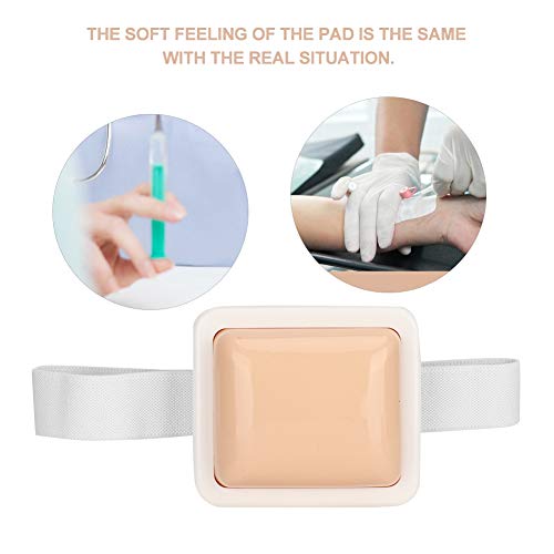 Nurse Injection Practice,ANGGREK Wearable Simulation Human Skin Injection Model Training Pad Nurse Practice Tool