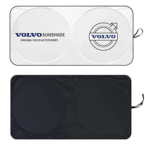 AUTO-P Fit for Volvo Sunshade Windshield Visor Cover for Volvo XC40 XC90 S60 S90 XC60 Window Sun Shade UV Protect Car Window Film