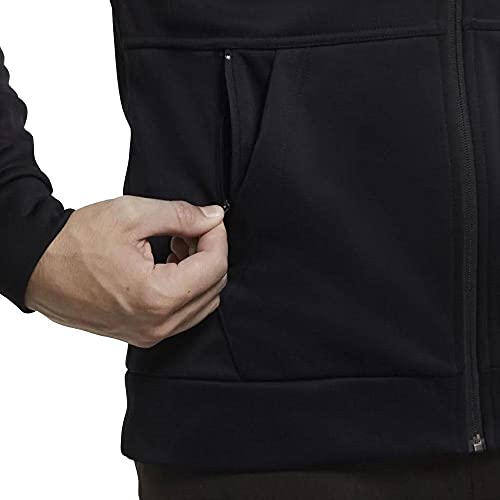 Nike Therma Men's Full-Zip Training Hoodie (Large-Tall, Black)