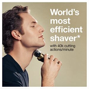 Braun Electric Razor for Men, Waterproof Foil Shaver, Series 9 Pro 9419s, Wet & Dry Shave, with ProLift Beard Trimmer for Grooming, Charging Stand Included, Gold