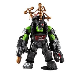 mcfarlane toys warhammer 40,000 ork big mek mega action figure with accessory