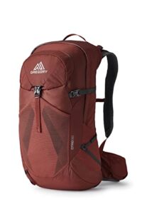 gregory mountain products citro 30 hiking backpack,brick red,one size