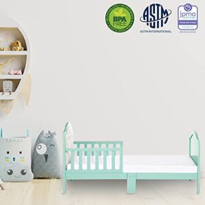 Dream On Me Zinnia Toddler Bed in Mint