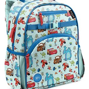 Simple Modern Disney Pixar Toddler Backpack for School Boys | Kindergarten Elementary Kids Backpack | Fletcher Collection | Kids - Medium (15" tall) | Pixar Pals