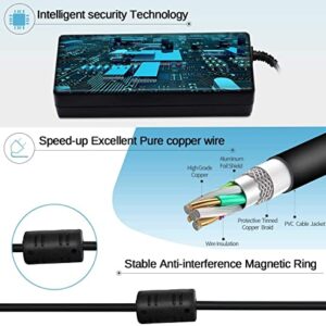 Universal USB Type C 65W 45W Laptop Charger Compatible with Lenovo, Dell, Hp, Acer, chromebook, Asus, Samsung, Sony Computer Charger Fast Charging Type C AC Adapter Power Cord Supply