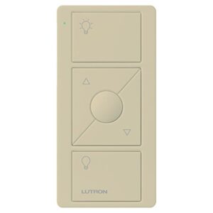 pico remote for caseta wireless smart dimmer and plug-in lamp dimmer with favorite setting, pj2-3brl-giv-l01, ivory