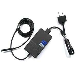 65w surface pro charger compatible with microsoft surface pro 3 4 5 6 7 8 9 x 1769 1736 1800 laptop charger