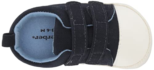 Gerber Unisex Baby Sneakers Crib Shoes Newborn Infant Toddler Neutral Boy Girl Navy 0-3 Months