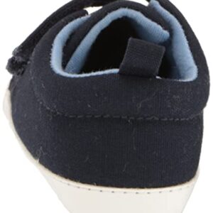 Gerber Unisex Baby Sneakers Crib Shoes Newborn Infant Toddler Neutral Boy Girl Navy 0-3 Months