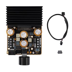 Class AB Amplifier, DROK 2.1 Channel 80W+80W Stereo and120W Pure Bass 9-18V 4Ω Audio Amplifier Board