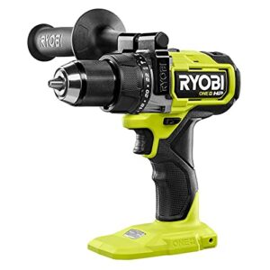 ryobi one+ hp 18v brushless cordless 1/2 in. hammer drill (tool only) pblhm101b (renewed)