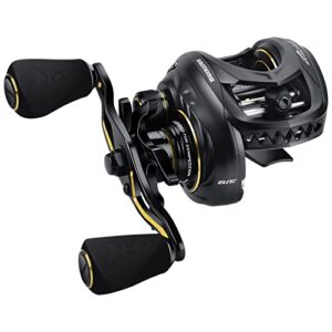 kastking megajaws elite baitcasting reels, patented amb system eliminating backlashes, flipping switch function, 6.4oz aluminum frame fishing reel with carbon fiber side covers