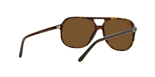 Ray-Ban RB2198 Bill Square Sunglasses, Havana/Polarized Brown, 60 mm