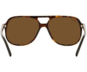 Ray-Ban RB2198 Bill Square Sunglasses, Havana/Polarized Brown, 60 mm