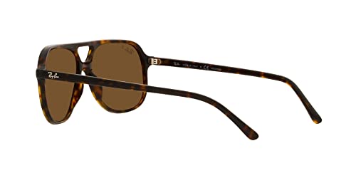 Ray-Ban RB2198 Bill Square Sunglasses, Havana/Polarized Brown, 60 mm