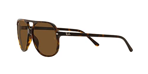 Ray-Ban RB2198 Bill Square Sunglasses, Havana/Polarized Brown, 60 mm