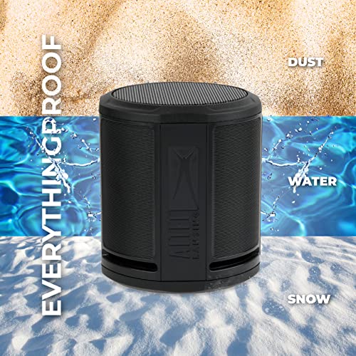 Altec Lansing HydraMicro - Waterproof Bluetooth Speaker, Lightweight & Portable Speaker for Travel & Outdoor Use, Black