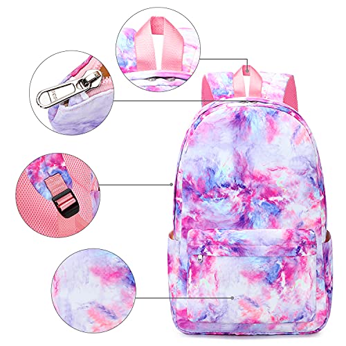 CAMTOP Preschool Backpack for Kids Girls Small Backpack Purse Kindergarten School Bookbags for Toddler Travel (878 Galaxy-Purple)