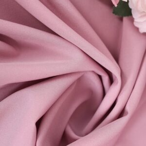 SHERWAY 2 Panels 4.8 Feet x 10 Feet Dusty Rose Photography Backdrop Drapes, Thick Polyester Window Curtain for Wedding Party Ceremony Stage Decorations