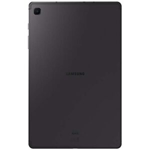 SAMSUNG Galaxy Tab S6 Lite w/S Pen (64GB, 4GB) 10.4’’, Face Unlock, Octa-Core Exynos 9610, 7040mAh Battery Wi-Fi Tablet SM-P610 - US Model (Book Cover + 64GB SD Bundle, Oxford Gray)