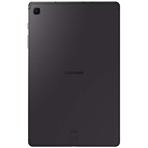SAMSUNG Galaxy Tab S6 Lite w/S Pen (64GB, 4GB) 10.4’’, Face Unlock, Octa-Core Exynos 9610, 7040mAh Battery Wi-Fi Tablet SM-P610 - US Model (Book Cover + 64GB SD Bundle, Oxford Gray)