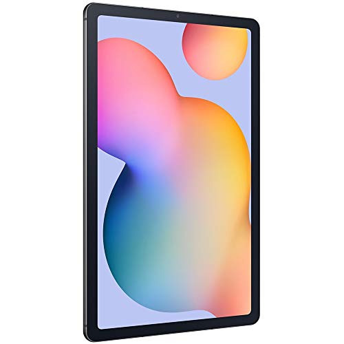 SAMSUNG Galaxy Tab S6 Lite w/S Pen (64GB, 4GB) 10.4’’, Face Unlock, Octa-Core Exynos 9610, 7040mAh Battery Wi-Fi Tablet SM-P610 - US Model (Book Cover + 64GB SD Bundle, Oxford Gray)