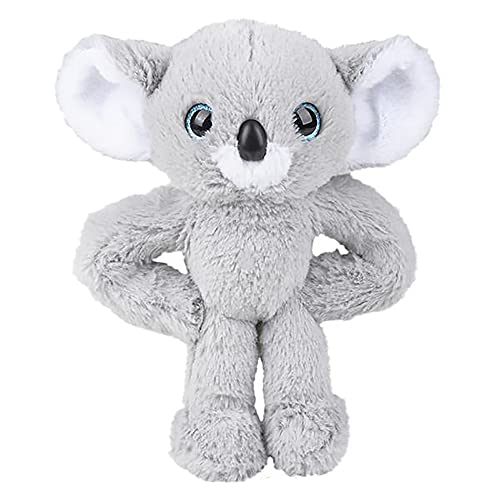 The Dreidel Company Bendable Koala, Plush Stuffed Animal Designed with Bendable Arms & Legs, Super Soft and Cuddly Toy, Classroom Decorations, Boys and Girls, 9”