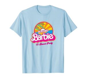 barbie malibu beach party t-shirt