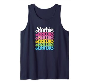 barbie rainbow tank top