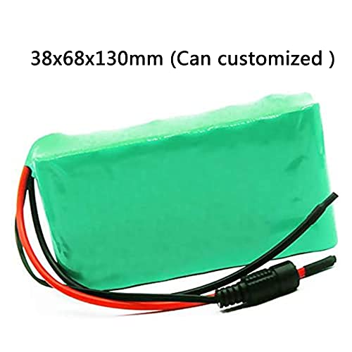 FREEDOH 24V 6Ah E-Bike Battery Pack 7SP2 6000mAh Lithium Battery for MTB Electric Bicycle Electric Scooters Power Tools Airplane Models Electric Wheelchairs with BMS + Charger,Xt60 Plug