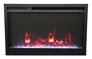 amantii trd extra slim 33" traditional electric fireplace