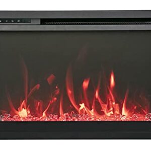 Amantii TRD Extra Slim 33" Traditional Electric Fireplace