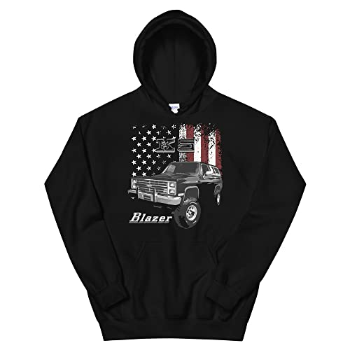 JG Infinite Chevy K5 Blazer Vintage American Truck Unisex Hoodie Black