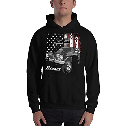 JG Infinite Chevy K5 Blazer Vintage American Truck Unisex Hoodie Black