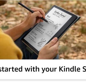 Kindle Scribe (32 GB) the first Kindle for reading, writing, journaling and sketching - with a 10.2” 300 ppi Paperwhite display, includes Premium Pen